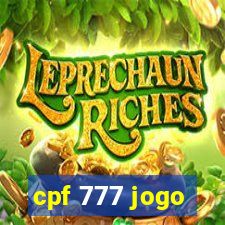 cpf 777 jogo